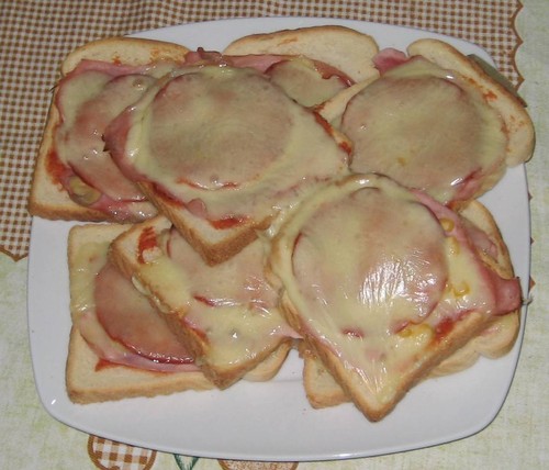 Mini-pizzas rápidas