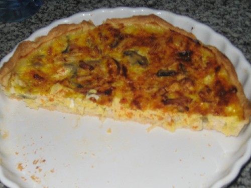 Aproveitar sobras: Quiche de frango