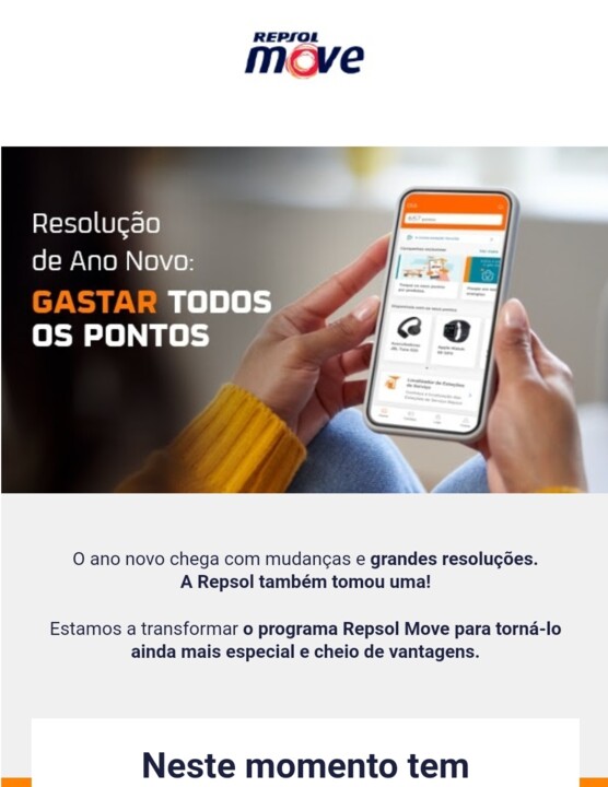 Gasta os teus Pontos Repsol Move