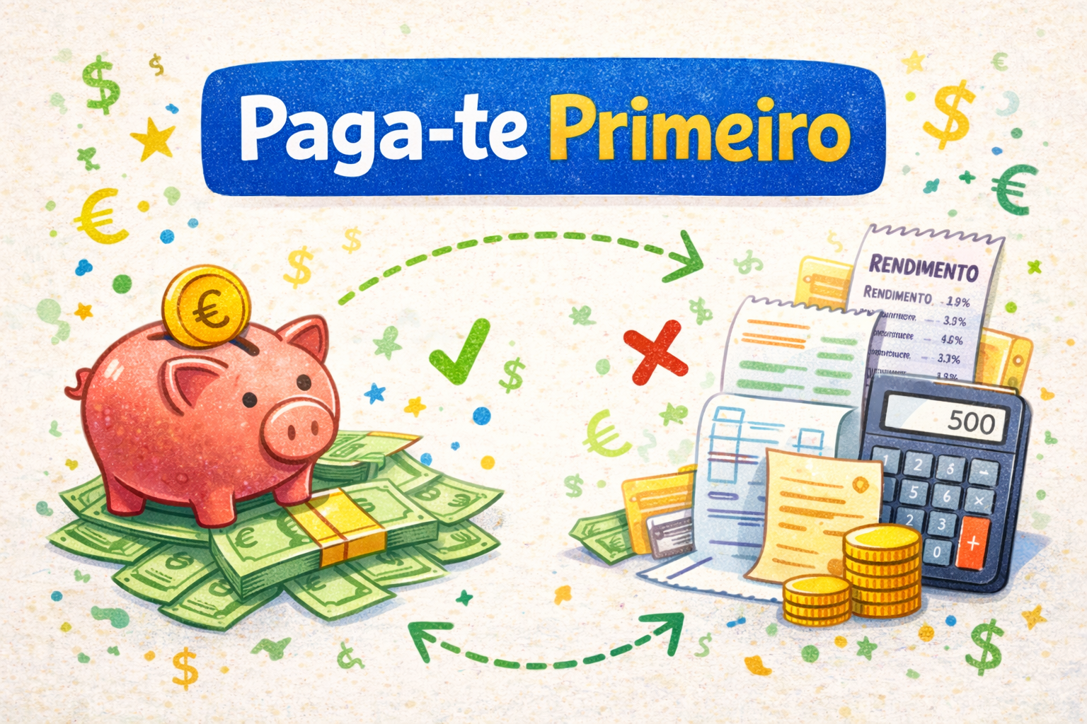 Paga-te Primeiro: O Hábito Financeiro que Muda a Tua Vida