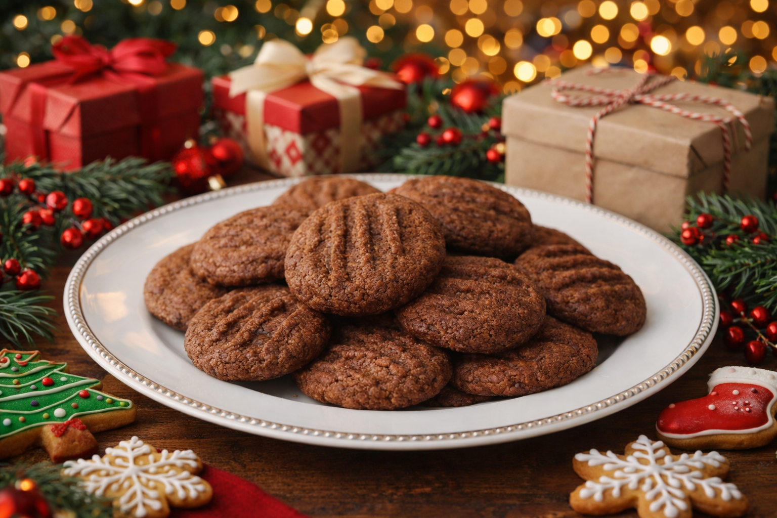 Sugestão para o Natal – Biscoitos de cacau