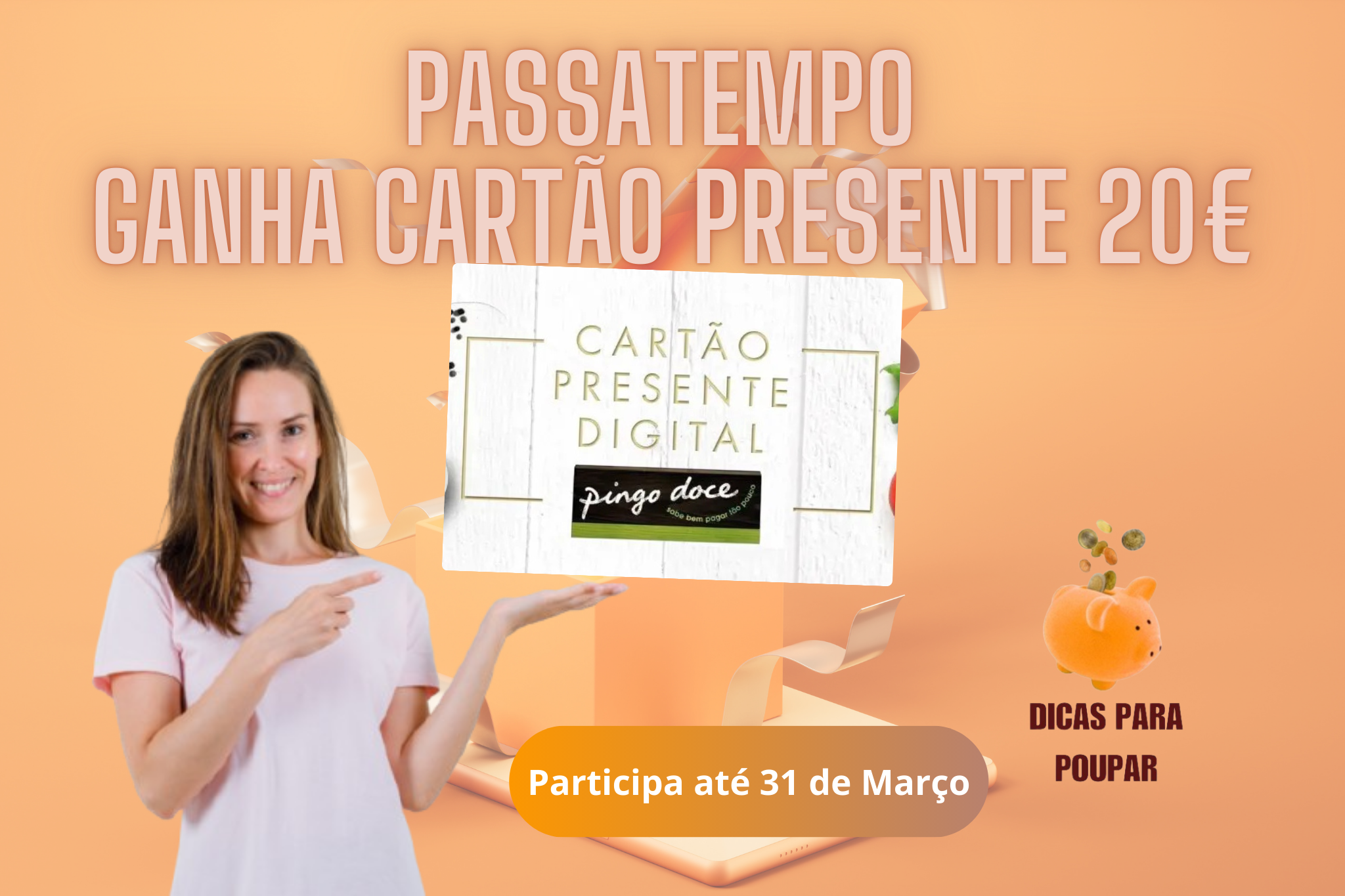 Passatempo 16 Anos - Ganha 20€ no Pingo Doce