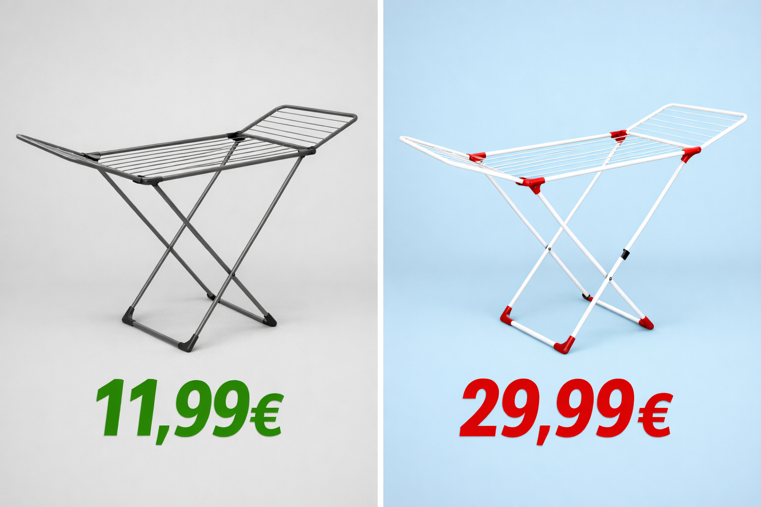 Poupar na compra de estendal